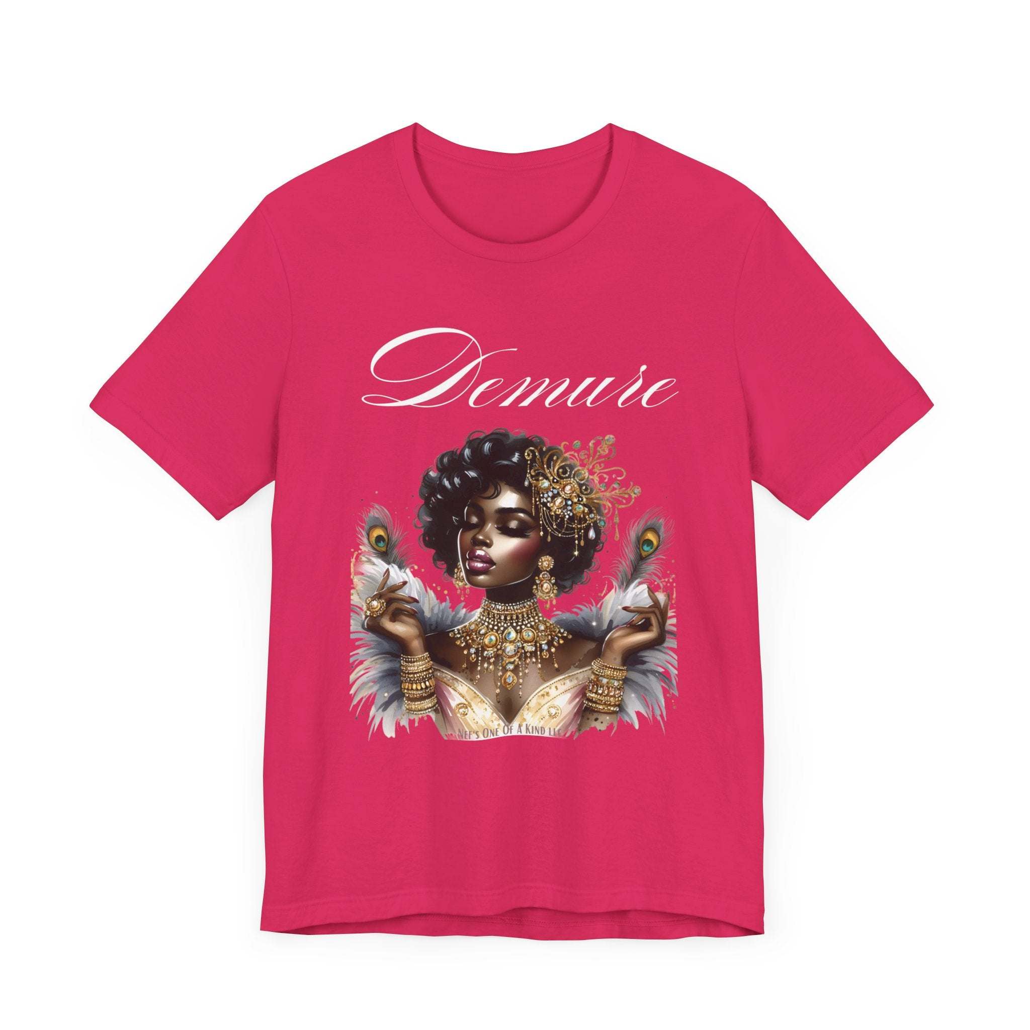Demure Mindful Jersey Short Sleeve Tee